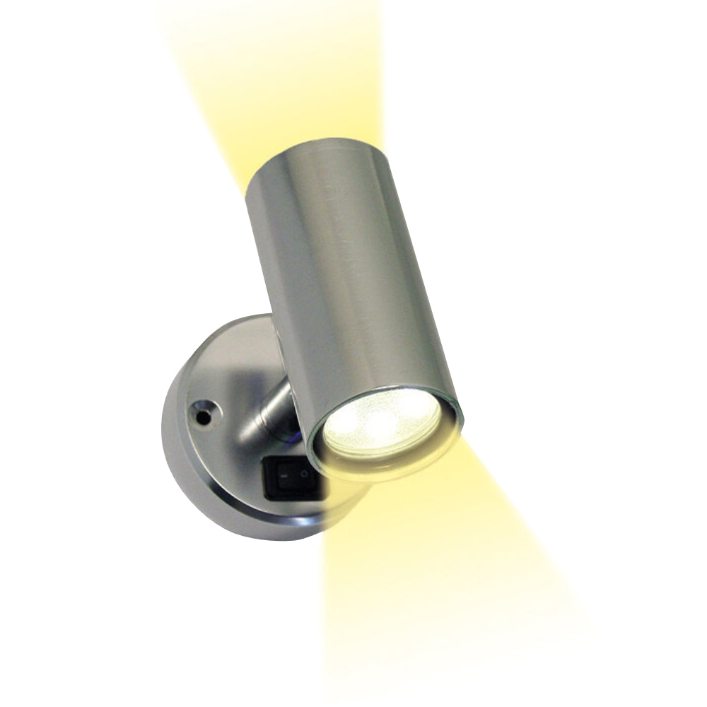 Frilight SMD Aufbauspot Minitube D2 - 2 x 18 SMDs, Durchm. 5  x H 8 cm