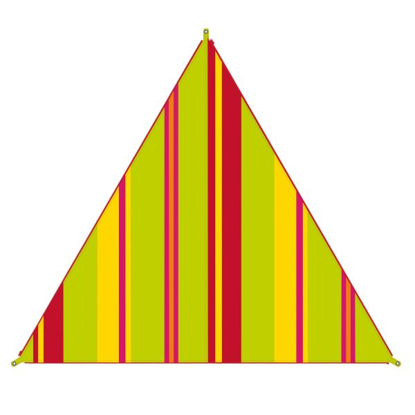 Caribbean stripe lime punch