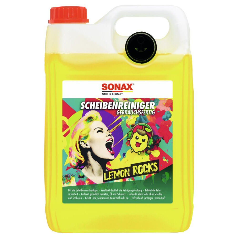 Sonax Scheibenreinigung Lemon Rocks Inhalt 5 l