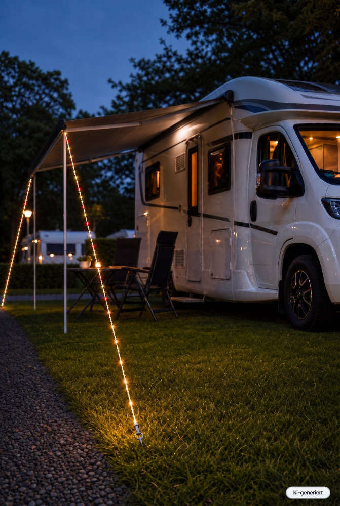 Eurotrail Abspannleine mit LED 2