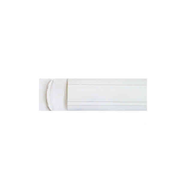 Leistenfüller uni weiß 12 mm breit (z.B.Knaus`89)