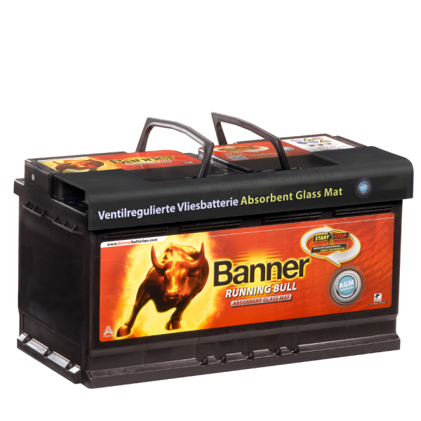 Banner Vliesbatterie Running Bull, 80Ah