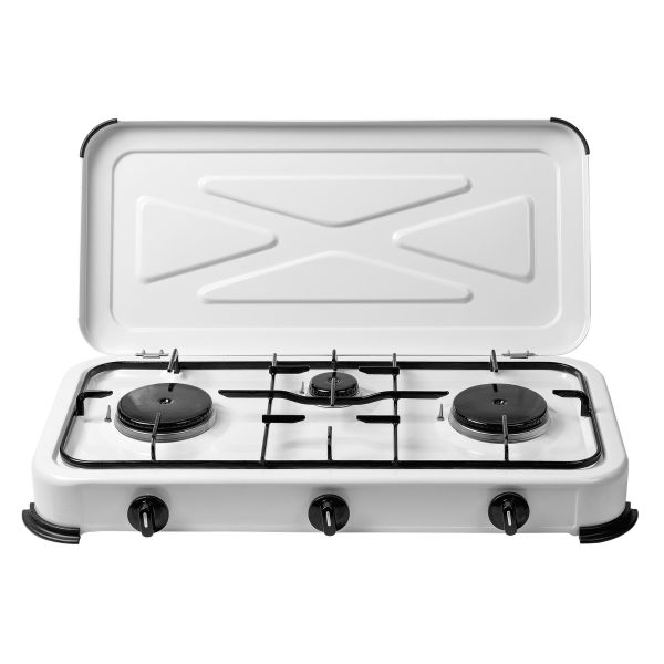 Cago Campingkocher Flame 3-flammig, 50 mbar, mit ZS
