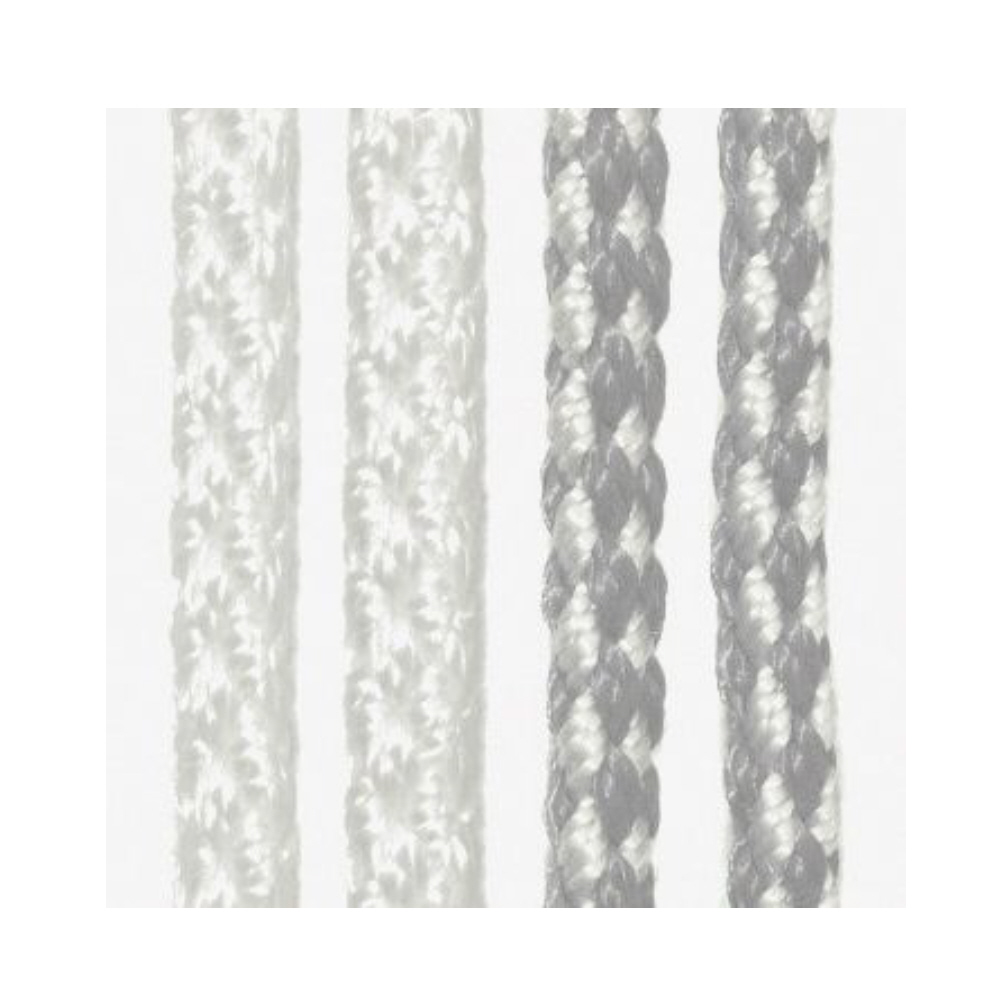 Türvorhang Korda weiß/silber