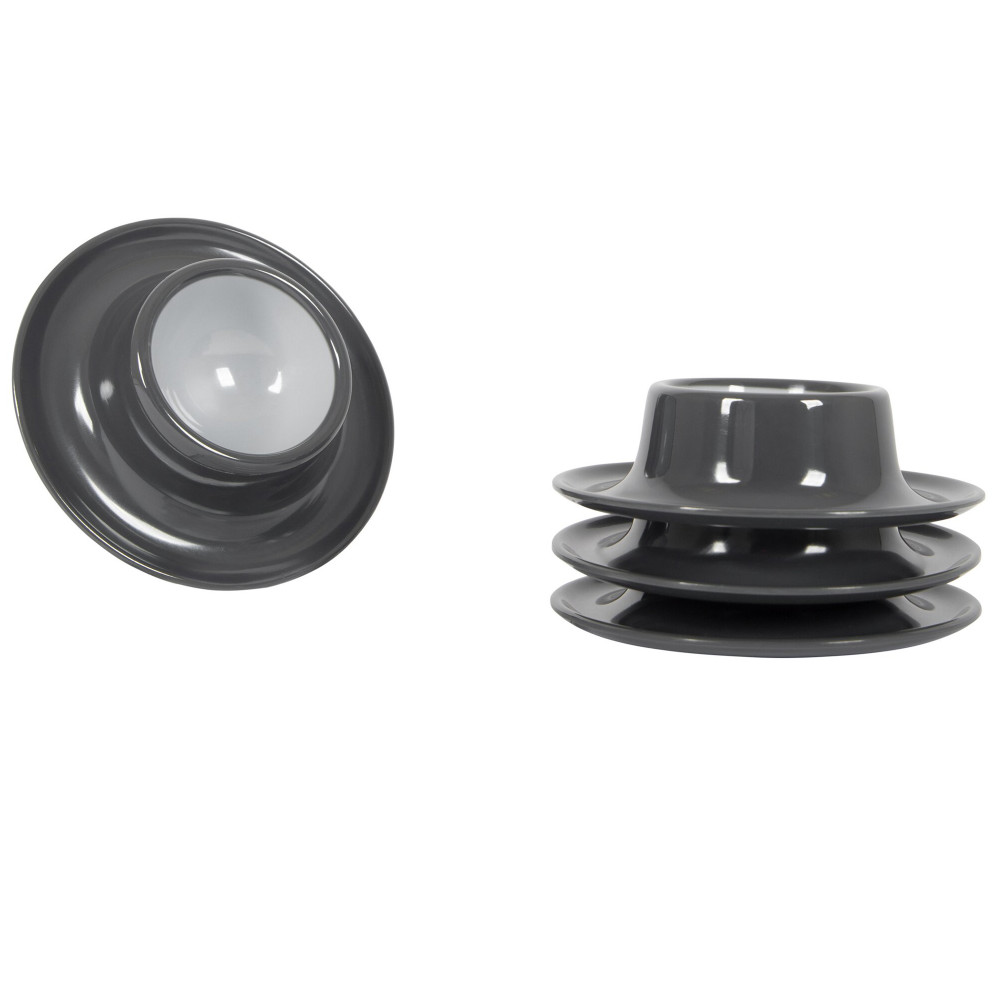 Gimex Geschirrserie Vivid Line Eierbecher 4-tlg., grau