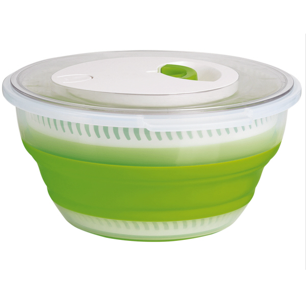 Emsa faltbare Salatschleuder Basic, 4 Liter