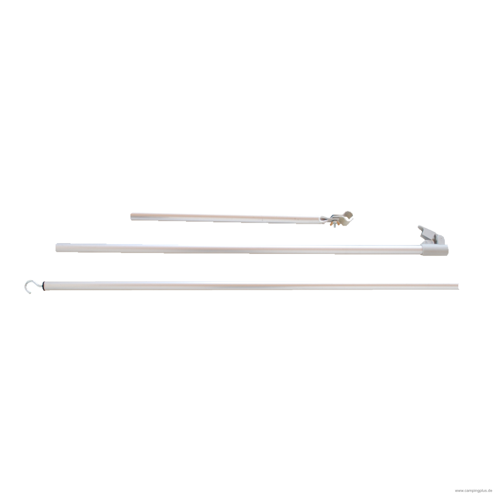 DWT Dachhakenstange Alu 28 x 1 mm m. GripStop, 170-260 cm