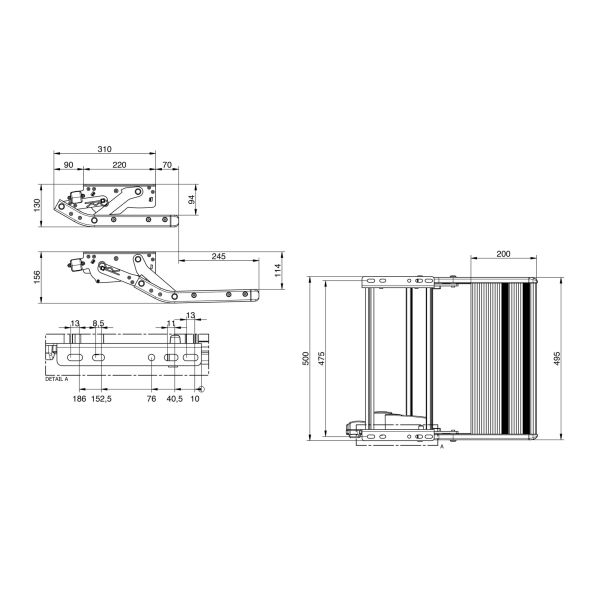 Thule Single Step Compact electric 12 Volt 500 Alu