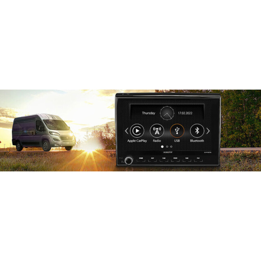 XZent Infotainer X-F275 für Fiat Ducato ab 2006