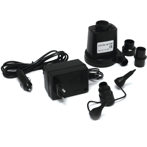 Camp4 Elektro-Luftpumpe 12 V, mit 230 V-Transformator