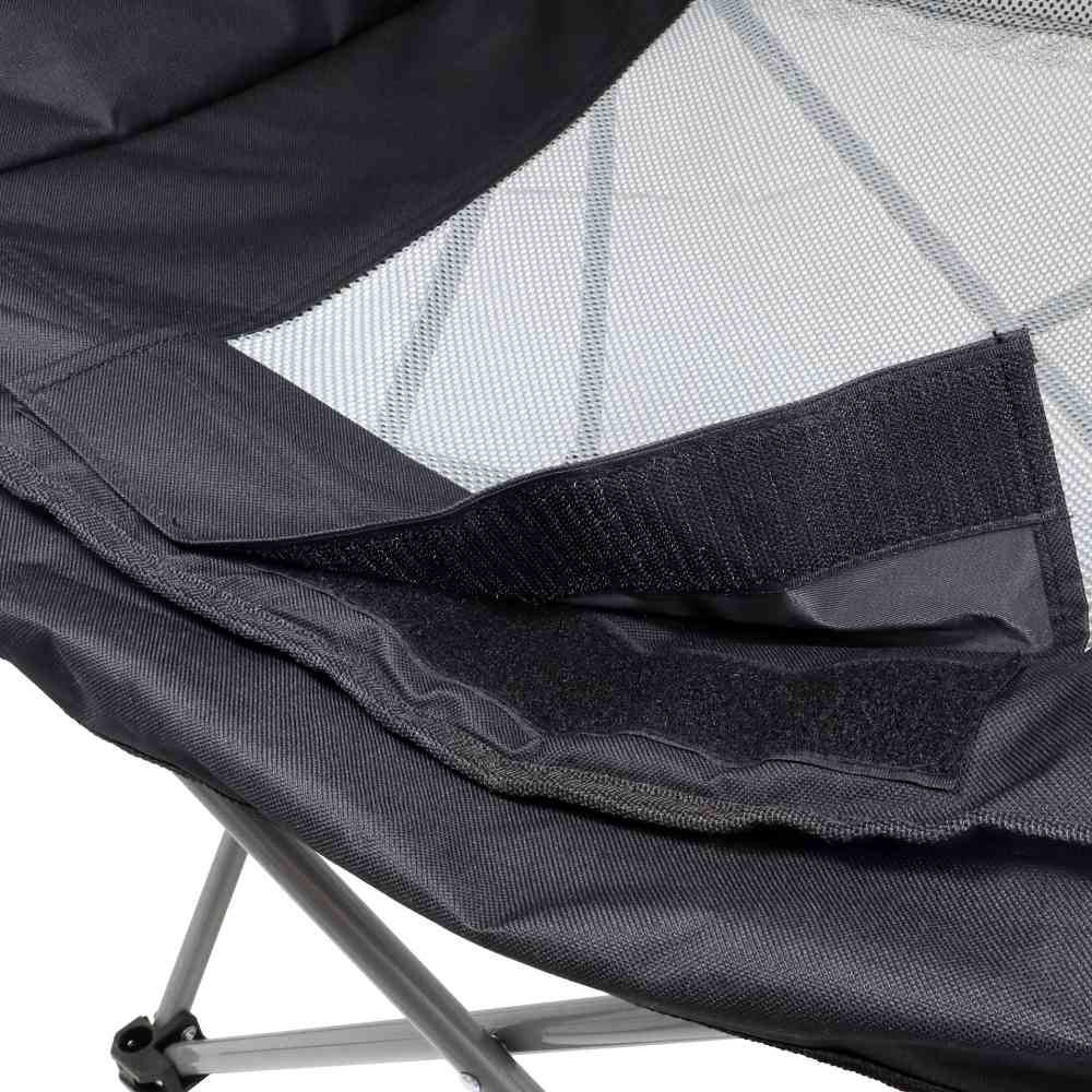 BasicNature Travelchair Relax Pro single schwarz