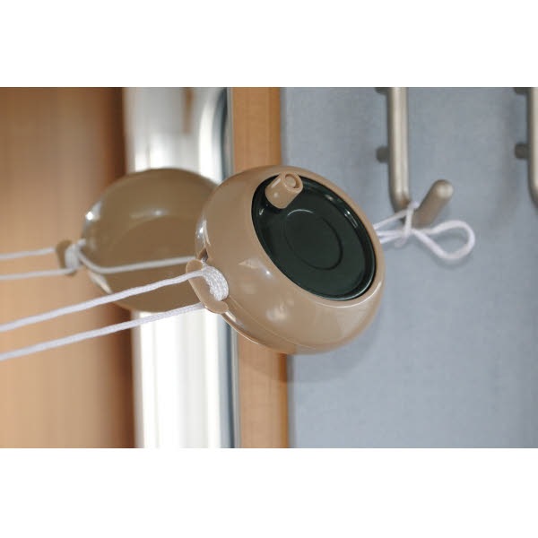 Heusser Wäscheleine in Aufrollbox