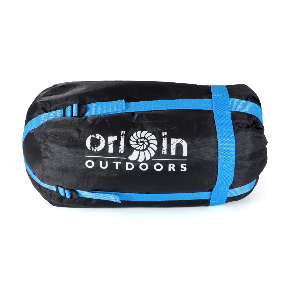 Origin Outdoors Schlafsack Sommer Deckenform blau-grau