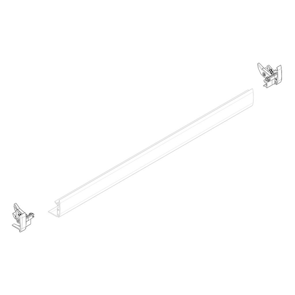 Dometic Frontblendenendkappe, weiß, links für Markise (Nr. 44700001223)