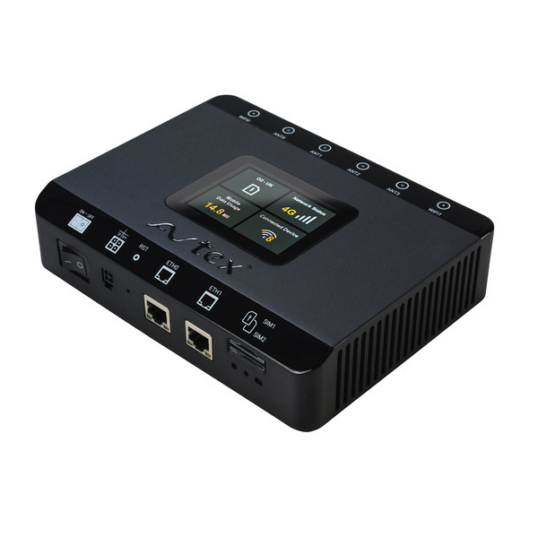 Avtex Router R104X 4G Dual Sim P55AN weiß