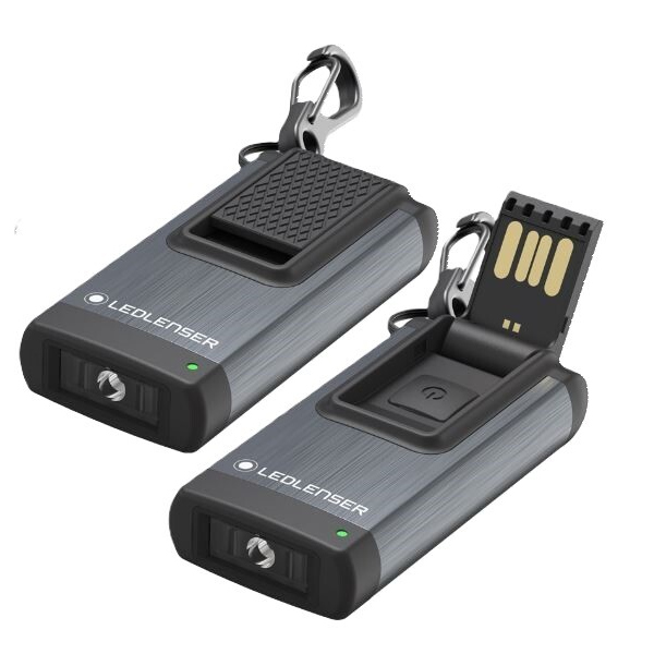 LEDLENSER Taschenlampe K4R Farbe grau