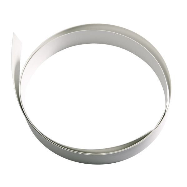Abdeckprofilband weiß 24 mm breit