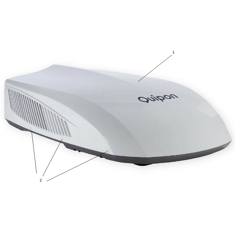 Quipon Befestigungsset zu Dachklimaanlage Air 2500