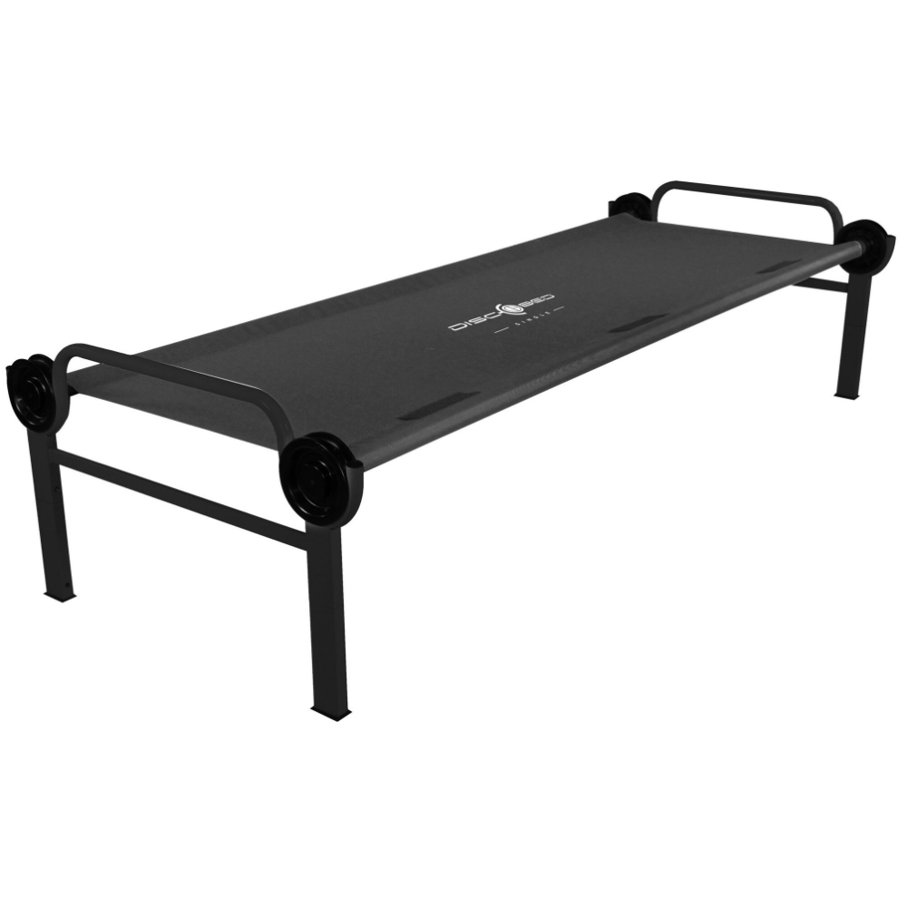 Disc-O-Bed Feldbett Single L schwarz