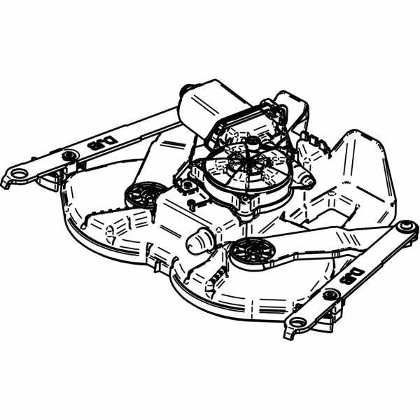 Thule Motor inkl. Scheren-Mechanismus für Slide-Out Step G2 Ducato ab 2022