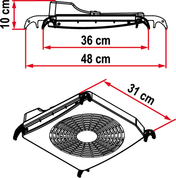 Fiamma Turbo-Kit 12 Volt