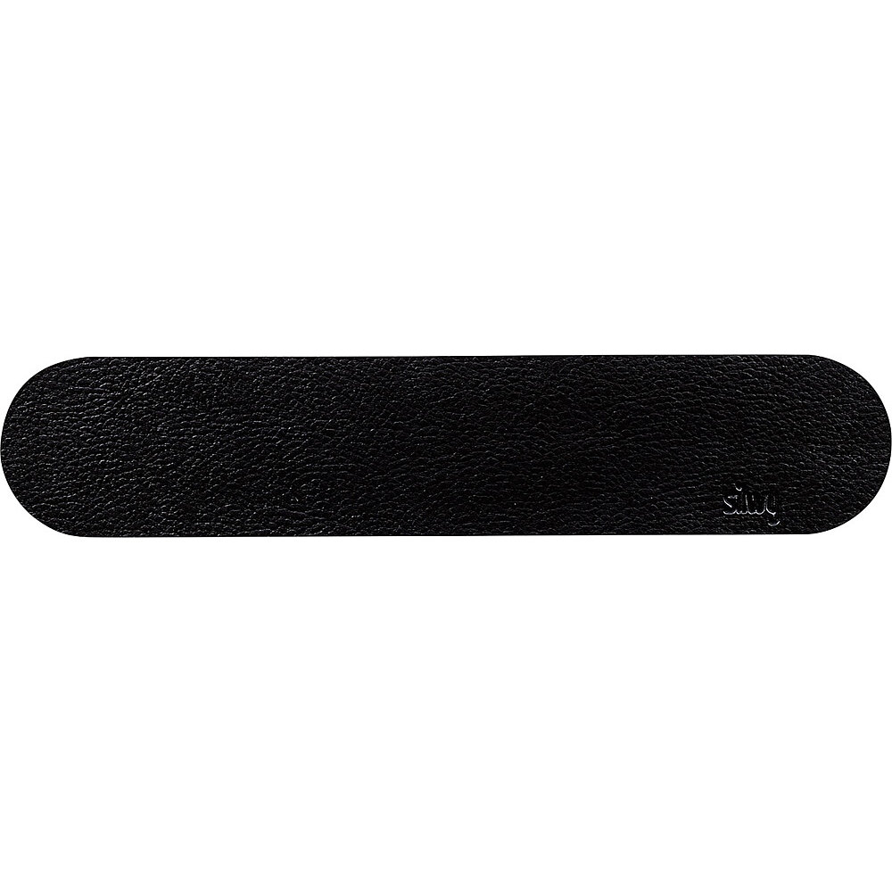 Silwy Metall-Leiste 25 cm Black für Magnetgläser, Pins und Haken