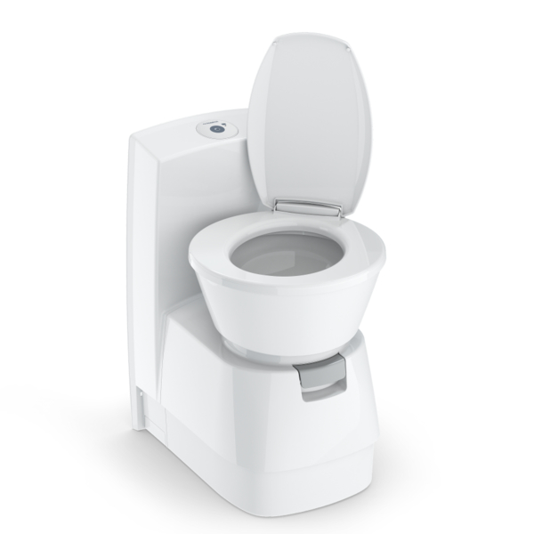 Dometic Kassettentoilette CTES4110 mit Spülwassertank 19 l, weiß