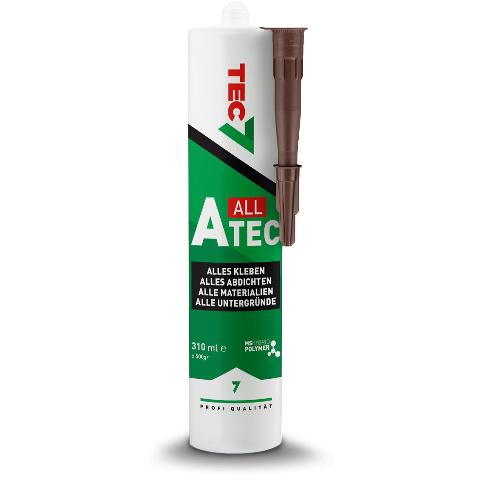 TEC7 Klebe- und Dichtmittel A-Tec 310 ml, braun