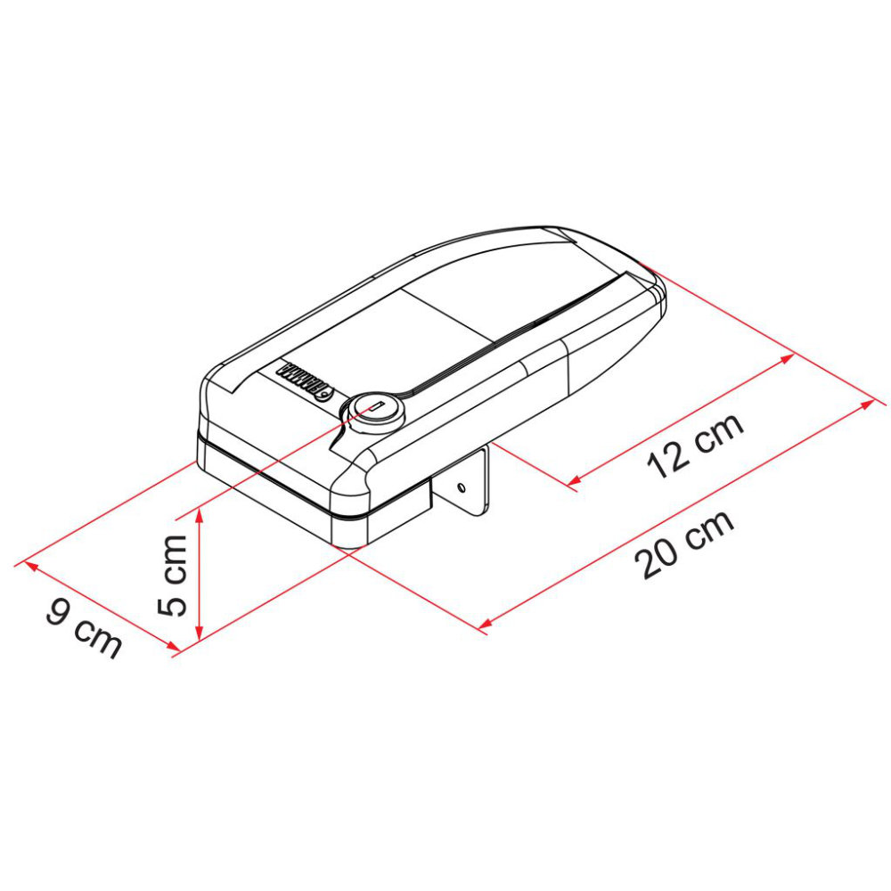 Fiamma Safe Door Magnum Frame